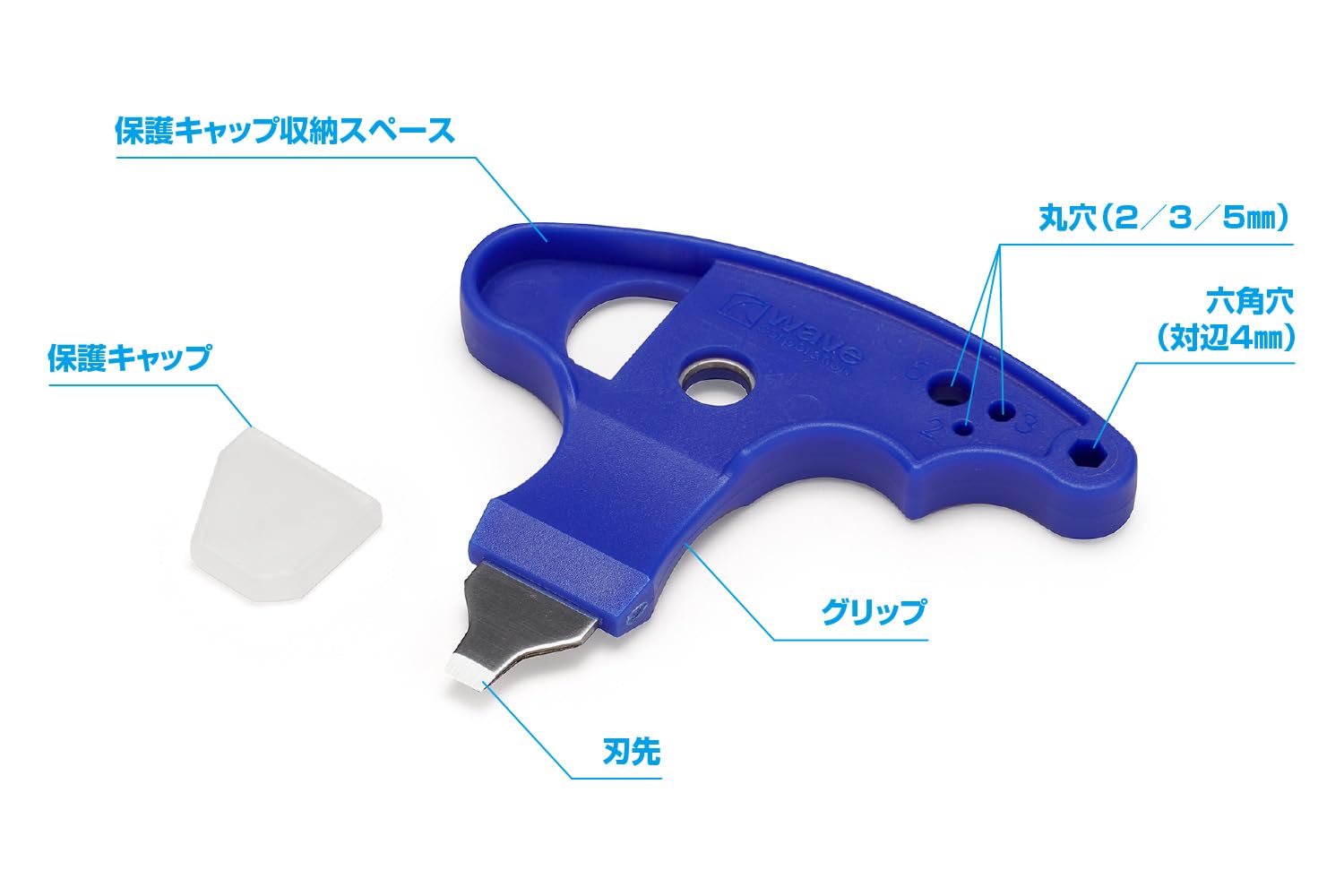 ガンプラ　工具類2 Amazon | ウェーブ ホビーツールシリーズ パーツ・オープナーV2